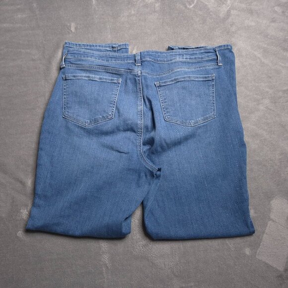 NYDJ Womens Sheri Slim Fit Jeans 14 Medium Wash High Rise Stretch Slimming - Picture 2 of 9